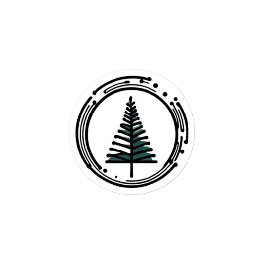 Pine Needle Clothing Co. Logo Sticker