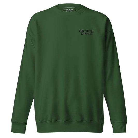 Pine Needle Signature Crewneck